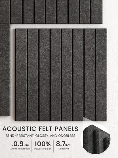 Bumusty Large Cork Board Alternative-36 x24 Felt Bulletin Board Tiles, - Image 3