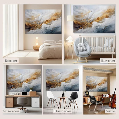 Soon Global Acoustical Wall Panels, 72 X 48 Inches Art Acoustic Panels - Image 5