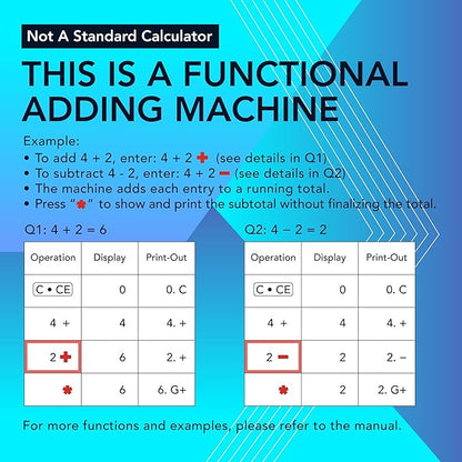 CATIGA 12 Digit Thermal Printing Calculator - Image 6