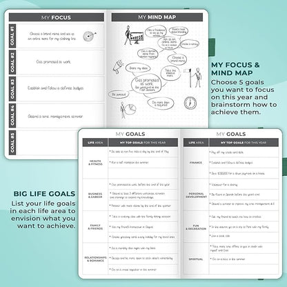 Clever Fox Planner – Undated Weekly & Monthly Planner - Image 6