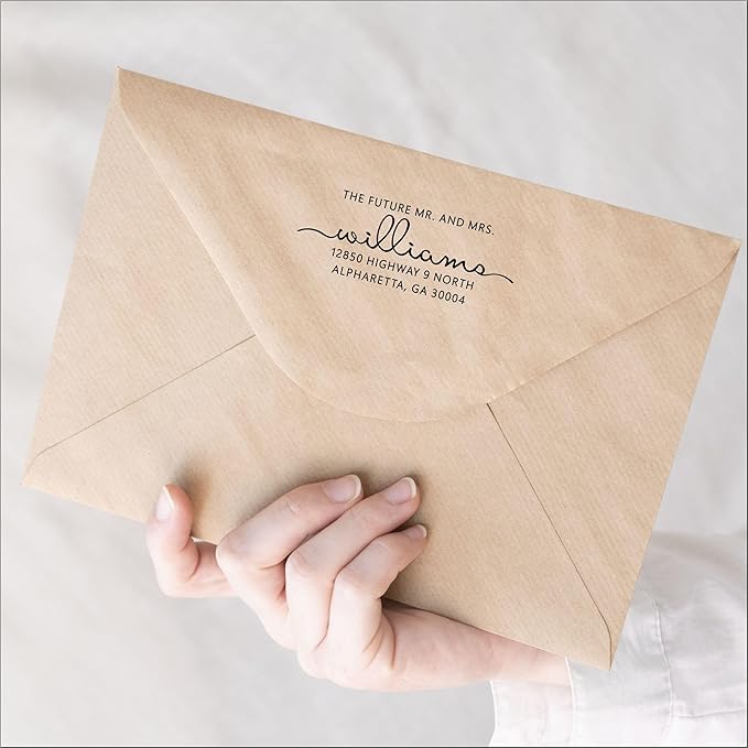 PrettySweetParty Self Inking Return Address Stamp - Image 5