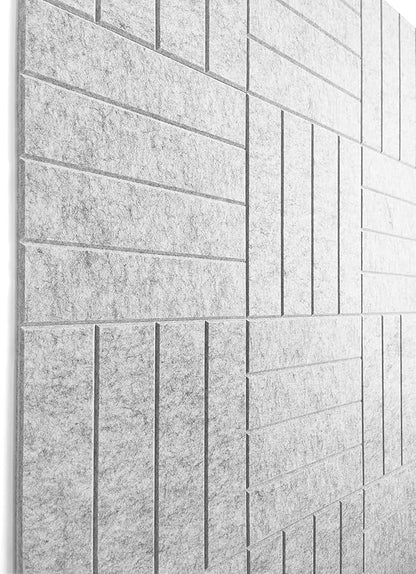 DECORITA Felt Bulletin Board Tiles | Modern Cork Board Alternative | Large Cork by DesignerManufacturerofInnovativeBulletinBoardSolutionsforHomeOffice