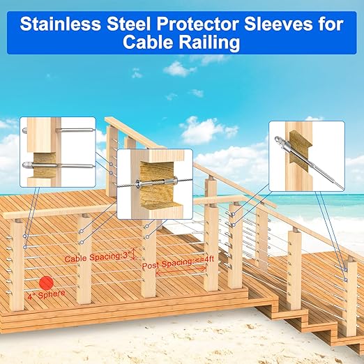 BLIKA 150 Pack Stainless Steel Protector Sleeves - Image 8