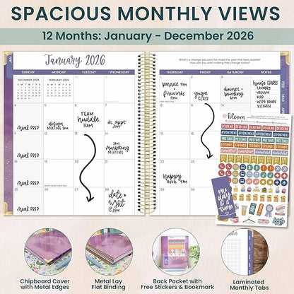 bloom daily planners 2026 Hardcover Calendar Year Goal & Vision Planner - Image 2