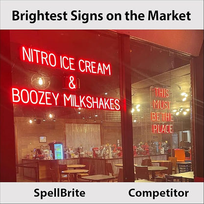 SpellBrite USE THIS DOOR Sign | Directional Sign - Image 3