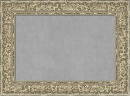 Amanti Art Silver Framed Magnetic Board 23x31 Medium Vision Board by AmantiArt