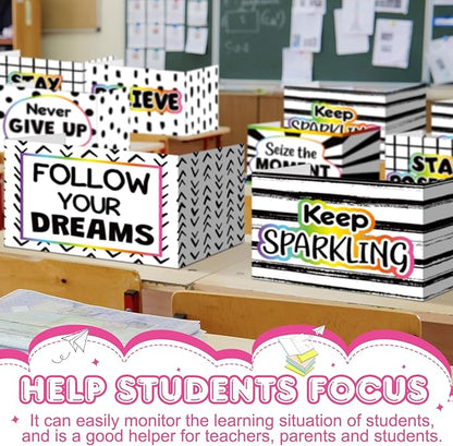 Honoson 24 Pcs Bulk Inspirational Privacy Folders - Image 4