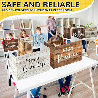 Honoson 24 Pcs Bulk Inspirational Privacy Folders - Image 7