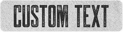 Custom Sign, Custom Street Sign, 11 Font Colors, 13 Font Styles, 4 Hole Options by MySignCenter