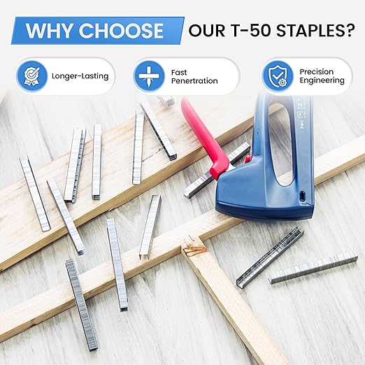 meite T-50 Stainless Steel Staples Marine, 3/8 Inch Heavy Duty Staples - Image 7