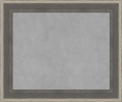 Amanti Art Grey Framed Magnetic Board 21x25 Small Vision Board by AmantiArt