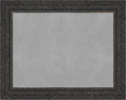 Amanti Art Black Framed Magnetic Board 23x29 Medium Vision Board by AmantiArt