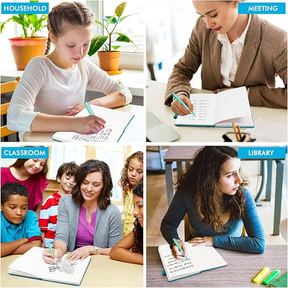 feela 12 Pack Notebooks Journals Bulk, Hardcover Notebook Classic Ruled Journal - Image 5