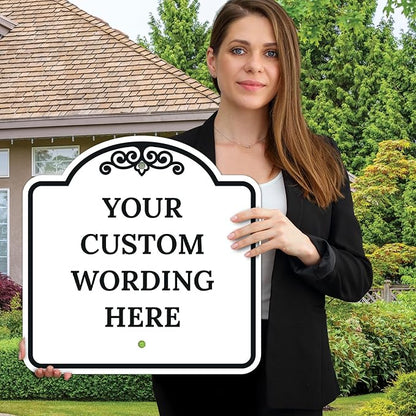 Custom Decorative Sign, Personalized Metal Sign - Image 6