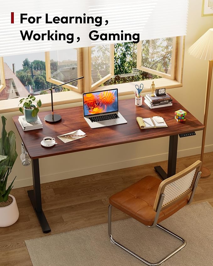 SANODESK Electric Standing Desk 60 x 24 Inches Whole-Piece Desktop Height - Image 3