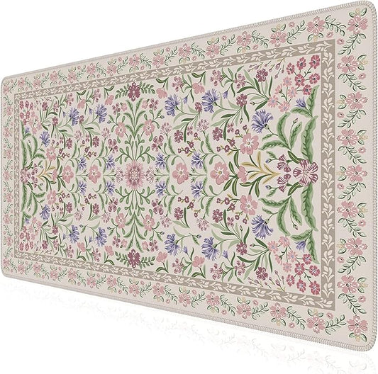 iCasso Desk Mat for Keyboard and Mouse, Large Mouse Pad, Desk Pad Mat, by iCasso