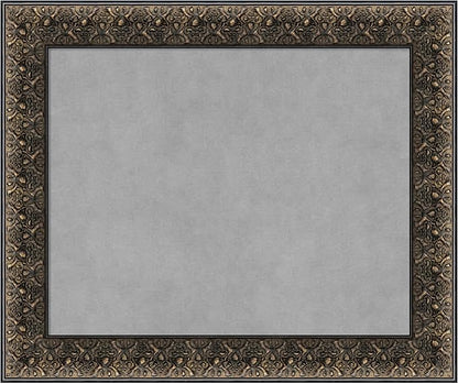 Amanti Art Black Framed Magnetic Board 21x25 Small Vision Board by AmantiArt