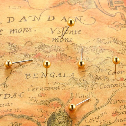 WILLBOND 500 Pack Map Push Pins Map Tacks Small Round Head Push Pins Thumb Tacks - Image 5