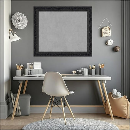 Amanti Art Black Framed Magnetic Board 24x28 Medium Vision Board - Image 7