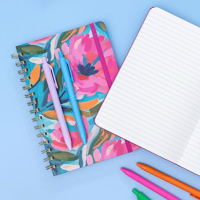 PAPERAGE Lined Spiral Journal Notebook, 3 Pack, 160 Pages, Medium 5.7 inches x - Image 7