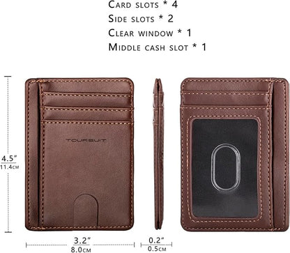 TOURSUIT Travel Minimalist Slim Front Pocket Wallet - Image 4