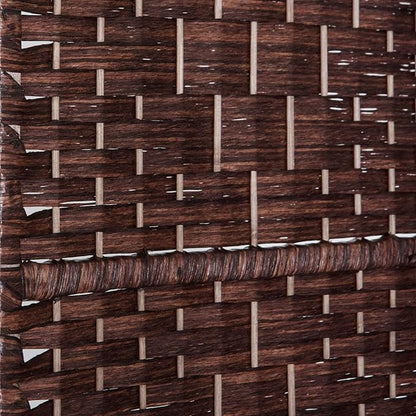 HOMCOM Room Divider, 6 Panel Folding Privacy Screen, 6FT Tall Portable Wicker - Image 8