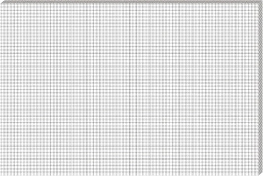 Fuyoooo 25 Sheet Graph Paper Pad 24" x 36" Large Graph 1" and 1/5" Ruled Grid by Fuyoooo