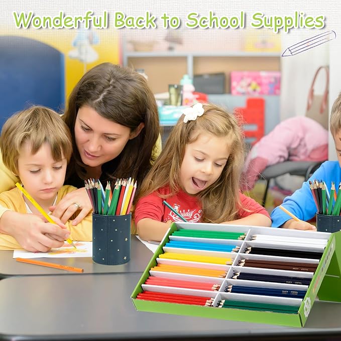 S & E TEACHER'S EDITION Colored Pencils 360Pcs, Coloring Pencils Set Drawing - Image 6