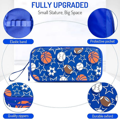 Fitvc Large Pencil Case for Boys, Sports Boys Pencil Pouch for Kids Teens School - Image 2