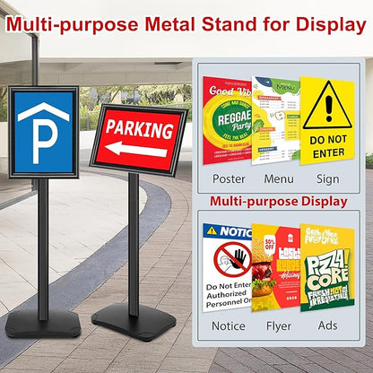 VAIIGO Heavy Duty Sign Holder Stand 8.5x11 Inch - Image 7