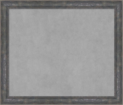 Amanti Art Grey Framed Magnetic Board 23x27 Medium Vision Board by AmantiArt
