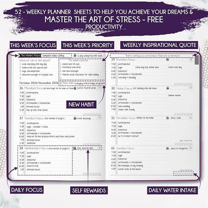 Law of Attraction Planner 2026 Deluxe - Image 3