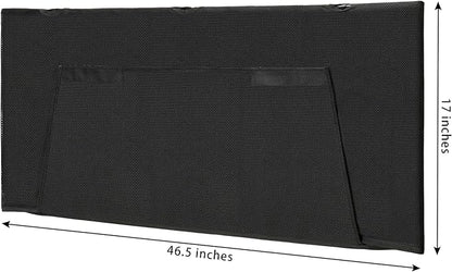 Modern Household Innovations Under Desk Privacy Panel 47 in. Wide Modesty Panel - Image 3