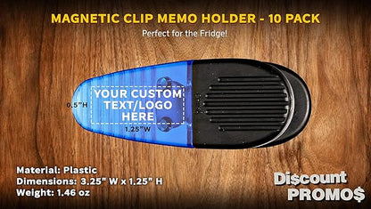 10 Magnetic Memo Holders Set - Image 4
