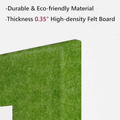 Neatsure Large Cork Board for Wall, 6 Panels Felt Tiles Tack Push Pin Board for - Image 4