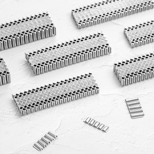 meite Corrugated Fasteners MC138 25 Gauge 1-Inch Crown 3/8-Inch Length Staples - Image 7
