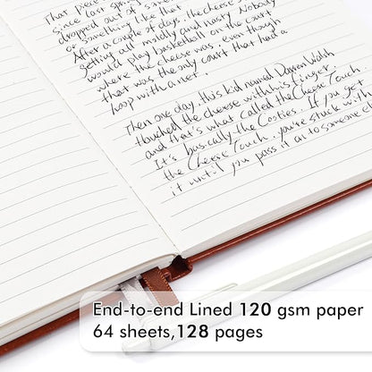 5 Pack Journal Notebook Bulk for School, Feela Hardcover Business Notebooks - Image 3