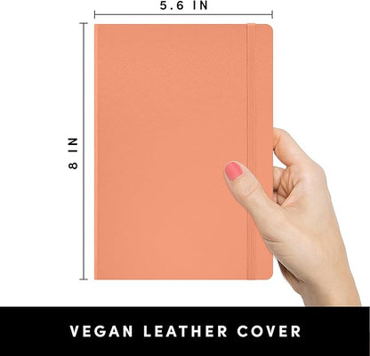 PAPERAGE Lined Journal Notebook, 10 Pack, 160 Pages, Medium 5.6 in x 8 in - Image 2
