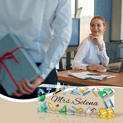 Personalized Name Plate for Desk, Custom Acrylic Desk Name Sign, Office - Image 6