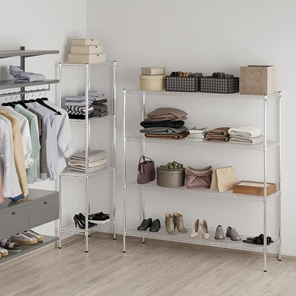 Regal Altair 18" Deep x 60" Wide x 64" Height Wire Shelving Kit | 4-Tier | NSF - Image 7