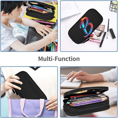 Pazacon Cute Initial Pencil Case - Image 6