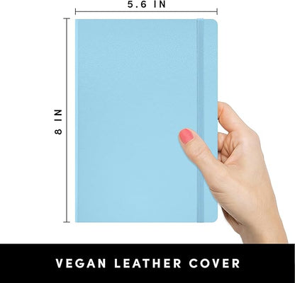 PAPERAGE Lined Journal Notebook, 160 Pages, Medium 5.6 in x 8 in - Image 2