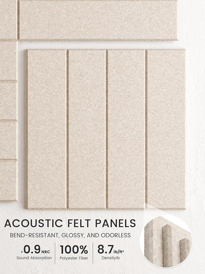 Bumusty Large Cork Board Alternative-47 x35 Felt Bulletin Board Tiles, - Image 3