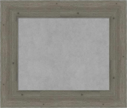 Amanti Art Grey Framed Magnetic Board 23x27 Small Vision Board by AmantiArt