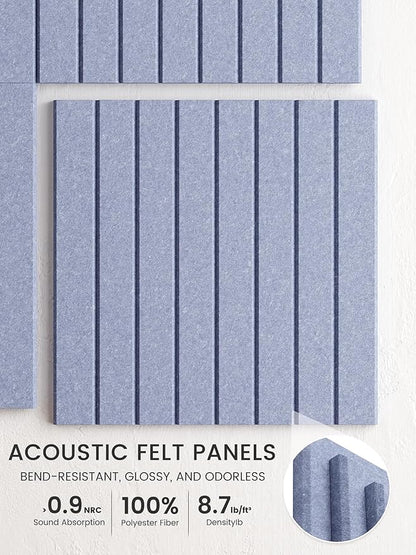 Bumusty Large Cork Board Alternative-47 x35 Felt Bulletin Board Tiles, - Image 3