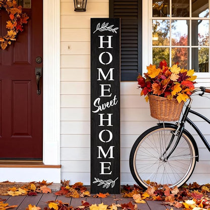 Farmhouse Wooden Welcome Sign Stand - Image 8