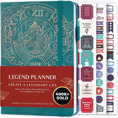 Legend Planner – Weekly & Monthly Life Planner to Hit Your Goals & Live by LegendPlanner
