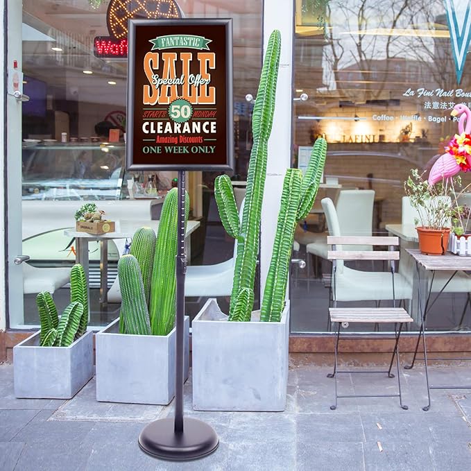DISPLAYSWORKER Sign Stand, Sign Holder Floor Stand - Image 9