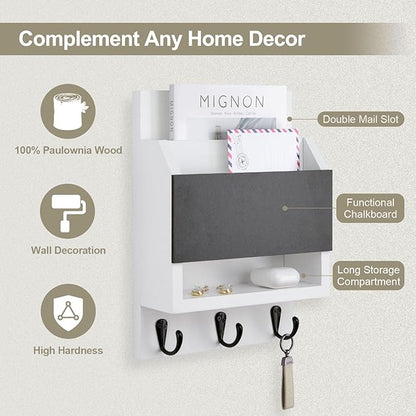 Lucundm Key and Mail Holder for Wall, Key Holder - Image 3