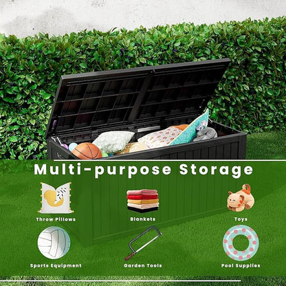 Yardgrace 210 Gallon Outdoor Storage Box - Image 5